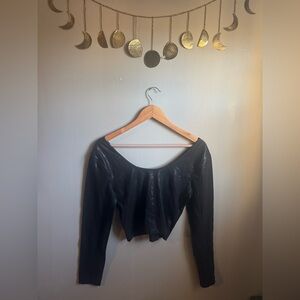 RARE Lululemon Align Cropped Long-Sleeve Shirt *FOIL!